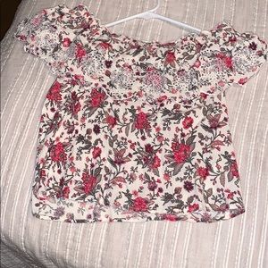 a cute flowered shirt
